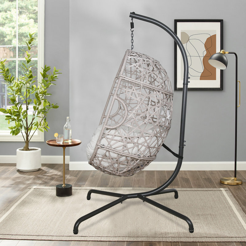 Hanging egg chair with stand ikea best sale